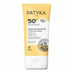 Patyka Solaire Crema solar con color SPF 50+ Tono medio Para todo tipo de pieles 40 ml