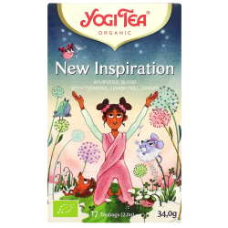 Yogitea New Inspiration, infusión ecológica, 17 bolsitas
