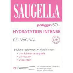 Saugella Polygyn 50+ Gel vaginal de hidratación intensa, 7 monodosis
