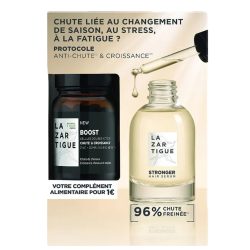 Lazartigue Stronger: Set de sérum + Boost anticaída