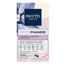 Phyto Phytophanère Cabello y Uñas, 2 x 15 comprimidos efervescentes