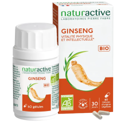 Naturactive Ginseng ecológico, 60 cápsulas