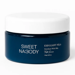 Sweet Nabbody Exfoliante facial con polvo de nila, 140 g
