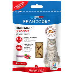 Francodex Golosinas para el tracto urinario con arándanos rojos, 65 g