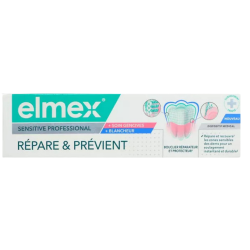 Elmex Pasta de dientes Sensitive Professional: cuidado de las encías y blanqueamiento, 75 ml