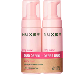 Nuxe Very Rose Espuma limpiadora ligera 2 x 150 ml