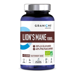 Granions – Lion’s Mane 1000 mg, 90 cápsulas