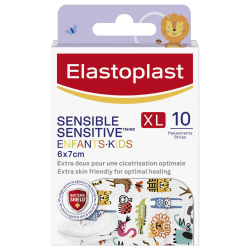 Apósitos ELASTOPLAST XL - Sensitive Kids, paquete de 10