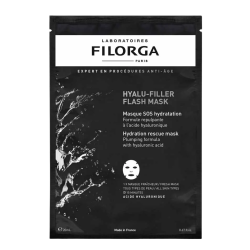 Filorga Hydra-Filler Flash Mask: mascarilla facial de tela SOS hidratante, 20 ml
