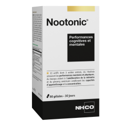 NHCO Nootonic - Rendimiento cognitivo y mental, 80 cápsulas