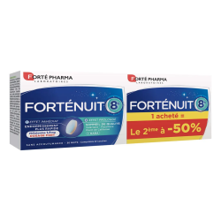 Forté Pharma Forté Noche: Sueño de calidad 8 h, 2 x 30 comprimidos