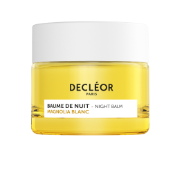 Decléor Bálsamo de noche redensificante de magnolia blanca, 15 ml