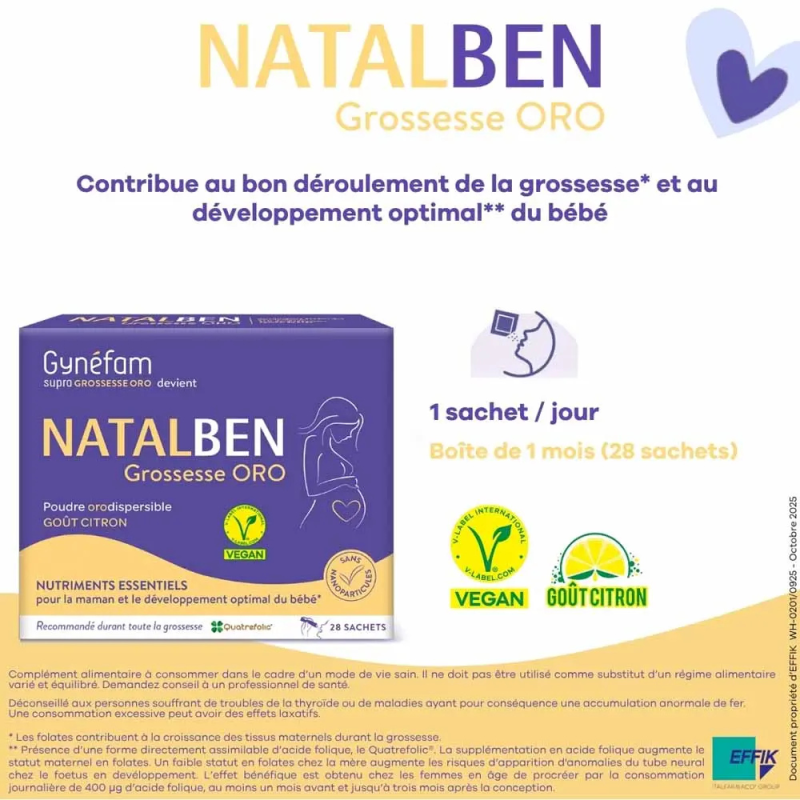 Natalben Embarazo 28 sobres