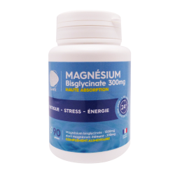 Pharmascience: bisglicinato de magnesio, 300 mg, 90 cápsulas