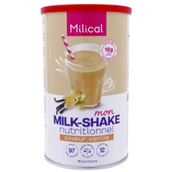 Batido hiperproteico Milical - Sabor a vainilla - 14 raciones