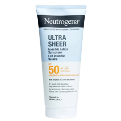 Neutrogena Ultra Sheer, leche solar invisible SPF 50