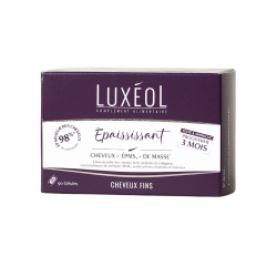 Luxéol. Complemento alimenticio para dar volumen al cabello fino. 90 cápsulas