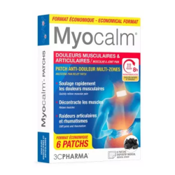 3C Pharma Myocalm: Dolores musculares y articulares, 6 parches