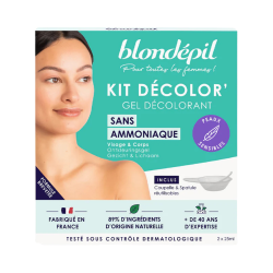 Blondépil Gel decolorante sin amoniaco, 2 tubos de 25 ml