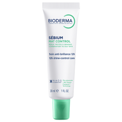 Bioderma Sébium Mat Control, crema matificante e hidratante para piel grasa, 30 ml