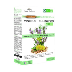 Flora Natura Complejo 4+ Adelgazante y Depurativo ECOLÓGICO - 20 ampollas