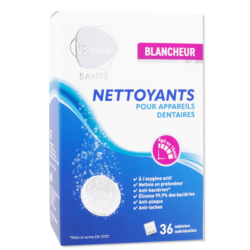Pharmascience: pastillas blanqueadoras para aparatos dentales, 36 unidades