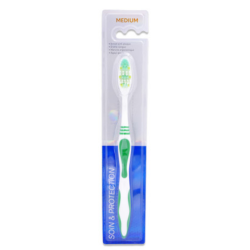 Pharmascience Cepillo de dientes clásico, dureza media, 1 unidad