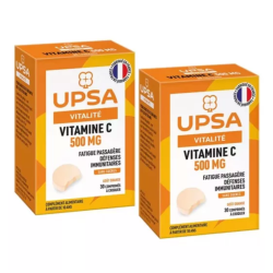 UPSA Vitamina C 500 mg sin azúcares - 2 x 30 comprimidos masticables