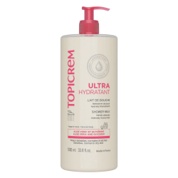 Topicrem Leche de ducha ultra hidratante - frasco con dosificador de 1 l