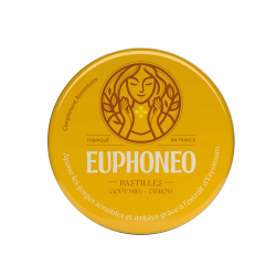 EUPHONEO - Miel y limón sin azúcar, 50 pastillas