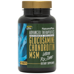 Natures Plus Glucosamina, condroitina y MSM, 90 comprimidos