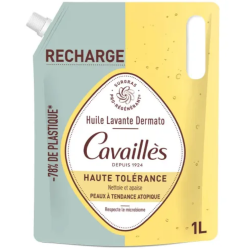Rogé Cavaillès Aceite limpiador dermatológico de alta tolerancia - recambio de 1 l