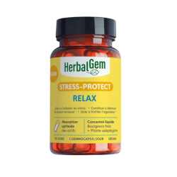 Herbalgem Gemmocaps® Stress-Protect Relax, 30 cápsulas