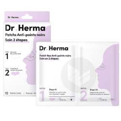 DR Herma Parches contra los puntos negros: 5 tratamientos, 10 parches (2x5)