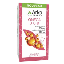 Arkopharma Arkogélules Omega 3-6-9, 60 cápsulas
