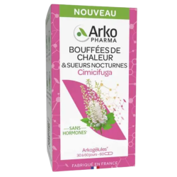 Arkopharma Arkogélules: Sofocos y sudores nocturnos, 60 cápsulas