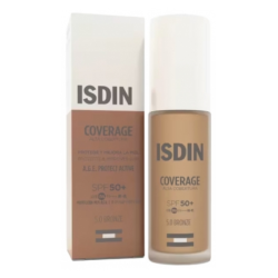 Isdin Coverage Base de maquillaje SPF50+ 30 ml - Tono: 5.0 Bronce