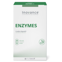 Inovance Enzymes: Digestión y bienestar intestinal, 20 cápsulas
