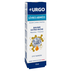 Urgo Labios Dañados: Bálsamo Ultra-Rico con Miel, 10 ml