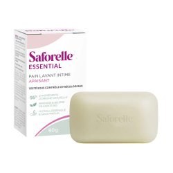 Saforelle Pastilla de jabón íntima calmante 90 g