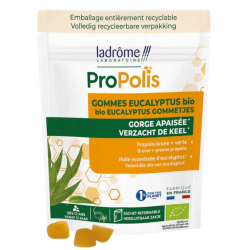 Ladrôme: Gominolas de propóleo y eucalipto ecológicas, 45 g, bolsa resellable
