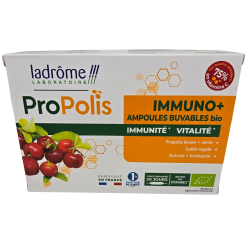 Ladrome Propolis Immuno + Bio, ampollas, 20 unidades