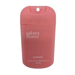 Saneez Spray desinfectante para manos Sakura Flower 30 ml