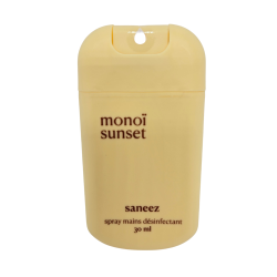 Saneez Spray desinfectante para manos Monoï Sunset 30 ml