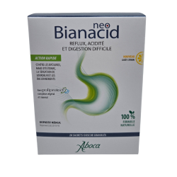 Aboca Neobianacid Gránulos de limón, 20 sobres