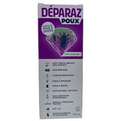 Deparaz Champú preventivo contra los piojos, 150 ml