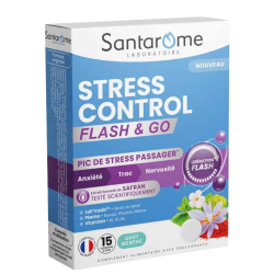 Santarome Stress Control Flash & Go, 15 comprimidos