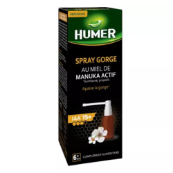 URGO Spray para la garganta con miel de Manuka IAA 15+, 20 ml