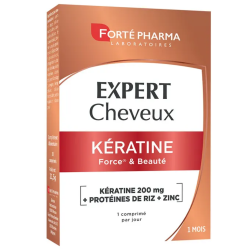 Forté Pharma Expert Cabello Queratina, 30 comprimidos