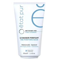 Etat Pur Limpiadores Puros. Mascarilla purificante facial: exfolia y purifica, 50 ml
